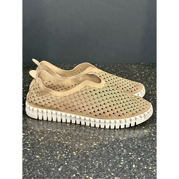 Ilse Jacobsen Khaki Tulip Slip On - Picture 4 of 7